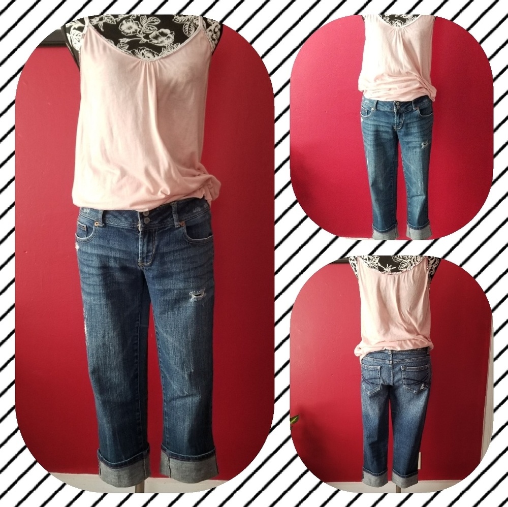 AEROPOSTALE STRETCHY JEAN CAPRIS